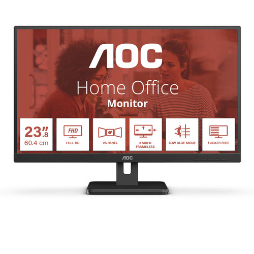 AOC 23.8 VA 1920x1080 75Hz VGA HDMI Monitor -