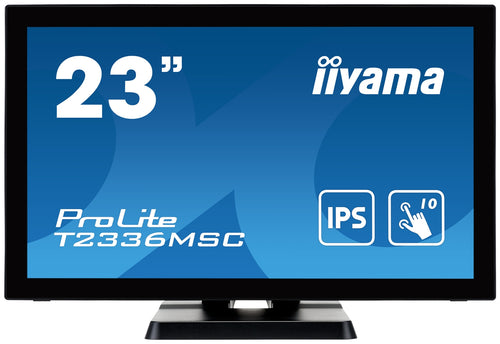 IIYAMA ProLite T2336MSC-B3 LED display 58.4 cm (23') 1920 x 1080 pixels Full HD Touchscreen Black