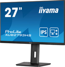 Load image into Gallery viewer, IIYAMA 27IN LED 1920X1080 16:9 4MS