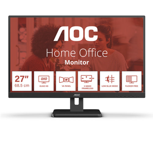 AOC 27 VA 2560x1440 75Hz HDMI Monitor -