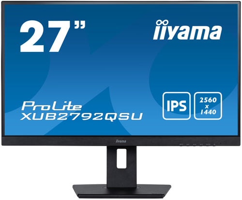 IIYAMA XUB2792QSU-B5 computer monitor 68.6 cm (27') 2560 x 1440 pixels Full HD LED Black