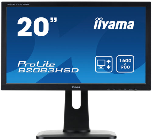 IIYAMA ProLite B2083HSD-1 - LED monitor - 20