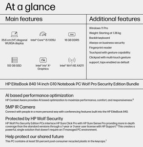 HP ELITE BOOK 840 G10 I5-1335U