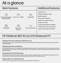 Load image into Gallery viewer, HP EB860G10 I7-1355U 16IN 16GB