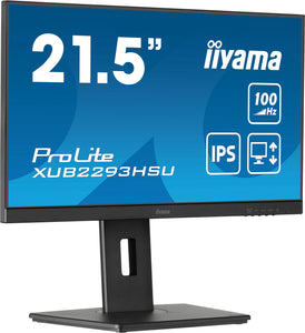 IIYAMA ProLite XUB2293HSU-B6 - LED monitor - 22"" (21.5"" viewable)