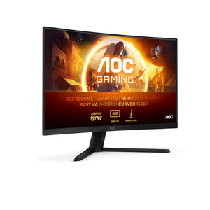 AOC 31.5 INCH Curved QHD 180Hz 2HDMI DP HA