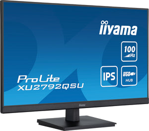 IIYAMA ProLite XU2792QSU-B6 - LED monitor - 27"" - 2560 x 1440 WQHD @ 100 Hz