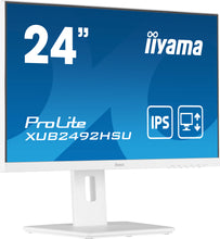 Load image into Gallery viewer, IIYAMA ProLite XUB2492HSU-W5 LED display 61 cm (24&#39;) 1920 x 1080 pixels Full HD White