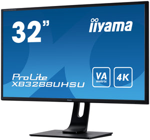 IIYAMA ProLite XB3288UHSU-B1 - LED monitor - 4K - 32"" - HDR