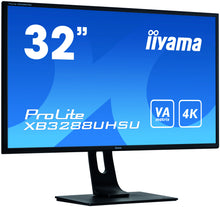 Load image into Gallery viewer, IIYAMA ProLite XB3288UHSU-B1 - LED monitor - 4K - 32&quot;&quot; - HDR