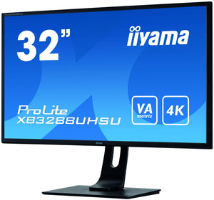 IIYAMA ProLite XB3288UHSU-B1 - LED monitor - 4K - 32"" - HDR