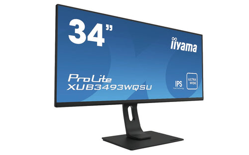 IIYAMA ProLite XUB3493WQSU-B1 - LED monitor - 34