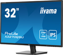 Load image into Gallery viewer, IIYAMA ProLite 32 inch - Quad HD IPS LED Monitor - 2560x1440 MONITOR