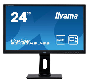 IIYAMA ProLite B2483HSU-B5 - LED monitor - Full HD (1080p) - 24