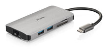 Load image into Gallery viewer, D-LINK DUB-M810 USB Type C Docking Station for Notebook - 100 W - 3 x USB 3.0 - Network (RJ-45)