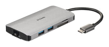 Load image into Gallery viewer, D-LINK DUB-M810 USB Type C Docking Station for Notebook - 100 W - 3 x USB 3.0 - Network (RJ-45)