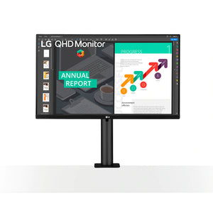 LG Ergo 27QN880-B - LED monitor - 27"" - HDR