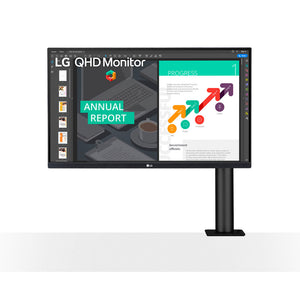 LG Ergo 27QN880-B - LED monitor - 27"" - HDR