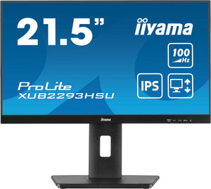 IIYAMA ProLite XUB2293HSU-B6 - LED monitor - 22"" (21.5"" viewable)