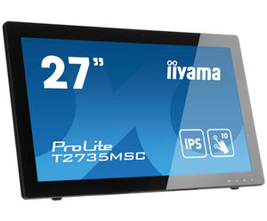 IIYAMA ProLite T2735MSC-B3 touch screen monitor 68.6 cm (27') 1920 x 1080 pixels Multi-touch Black