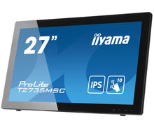 Load image into Gallery viewer, IIYAMA ProLite T2735MSC-B3 touch screen monitor 68.6 cm (27&#39;) 1920 x 1080 pixels Multi-touch Black