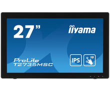 Load image into Gallery viewer, IIYAMA ProLite T2735MSC-B3 touch screen monitor 68.6 cm (27&#39;) 1920 x 1080 pixels Multi-touch Black