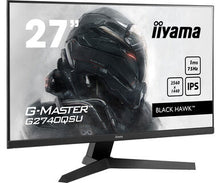 Load image into Gallery viewer, IIYAMA 27IN G-MASTER BLACK HAWK IPS