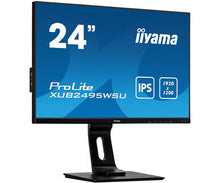 Load image into Gallery viewer, IIYAMA ProLite XUB2495WSU-B3 computer monitor 61.2 cm (24.1&#39;) 1920 x 1200 pixels WUXGA LED Black