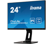 Load image into Gallery viewer, IIYAMA ProLite XUB2495WSU-B3 computer monitor 61.2 cm (24.1&#39;) 1920 x 1200 pixels WUXGA LED Black