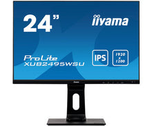 Load image into Gallery viewer, IIYAMA ProLite XUB2495WSU-B3 computer monitor 61.2 cm (24.1&#39;) 1920 x 1200 pixels WUXGA LED Black