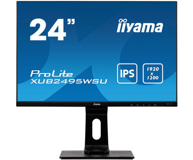 IIYAMA ProLite XUB2495WSU-B3 computer monitor 61.2 cm (24.1') 1920 x 1200 pixels WUXGA LED Black