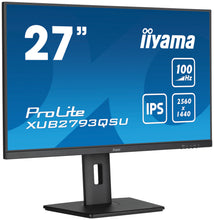 Load image into Gallery viewer, IIYAMA ProLite 27 inch - Quad HD IPS LED - 2560x1440 MONITOR