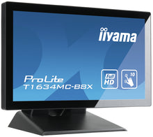 Load image into Gallery viewer, IIYAMA ProLite T1634MC-B8X touch screen monitor 39.6 cm (15.6&#39;) 1920 x 1080 pixels Multi-touch Multi