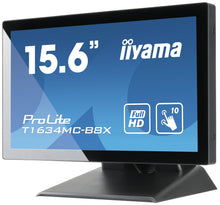 Load image into Gallery viewer, IIYAMA ProLite T1634MC-B8X touch screen monitor 39.6 cm (15.6&#39;) 1920 x 1080 pixels Multi-touch Multi