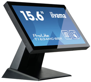 IIYAMA ProLite T1634MC-B8X touch screen monitor 39.6 cm (15.6') 1920 x 1080 pixels Multi-touch Multi