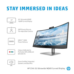 HP Z34C G3 CURVED WQHD DISPLAY