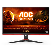 Load image into Gallery viewer, AOC 27 IPS 1920x1080 165Hz VGA HDMI Monitor-