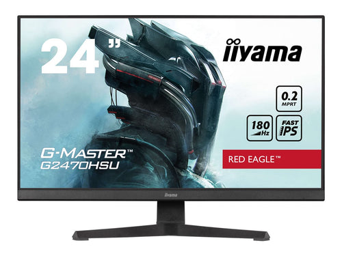 IIYAMA G-MASTER Red Eagle G2470HSU-B6 - LED monitor - gaming - 24