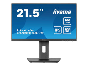 IIYAMA ProLite XUB2293HS-B6 - LED monitor - 21.5"" - 1920 x 1080 Full HD (1080p) @ 100 Hz - IPS - 300