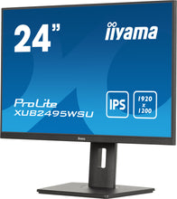 Load image into Gallery viewer, IIYAMA ProLite 24 inch - WXUGA IPS LED Monitor - 1920x1200 - Pivot / HAS / USB-C