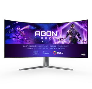 AOC 45 INCH 21:9 curved OLED 240Hz 0.03ms