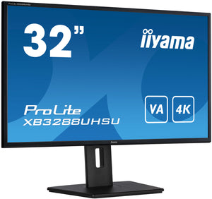 IIYAMA ProLite XB3288UHSU-B5 - LED monitor - 32"" (31.5"" viewable)