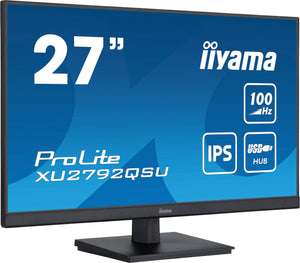 IIYAMA ProLite XU2792QSU-B6 - LED monitor - 27"" - 2560 x 1440 WQHD @ 100 Hz