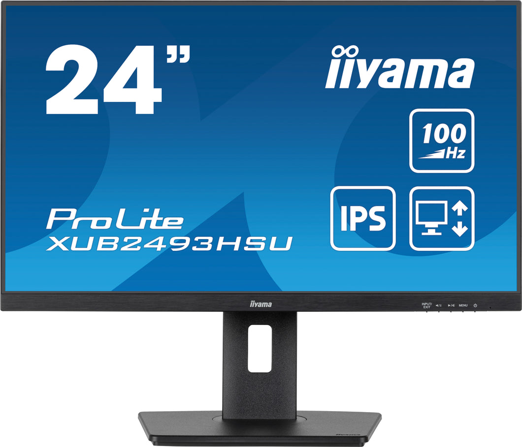 IIYAMA XUB2493HSU-B6 23.8IN ULTRA THIN