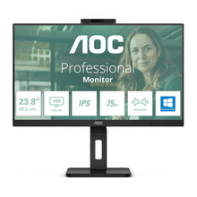 Load image into Gallery viewer, AOC 23.8 IPS FHD Webcam DP HDMI 4 X USB-