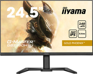 IIYAMA G-MASTER GB2590HSU-B5 computer monitor 62.2 cm (24.5') 1920 x 1080 pixels Full HD LCD Black