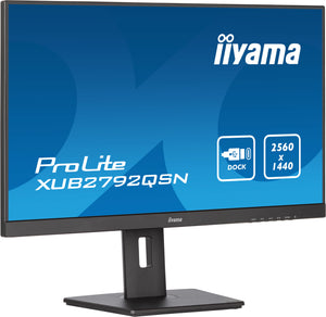 IIYAMA ProLite 68.6 cm (27') 2560 x 1440 pixels Wide Quad HD LED Black