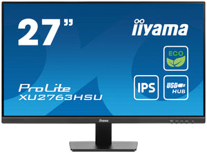 IIYAMA ProLite XU2763HSU-B1 - LED monitor - 27"" - 1920 x 1080 Full HD (1080p) @ 100 Hz