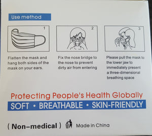 Surgical Face masks - Certified- BFE 95%