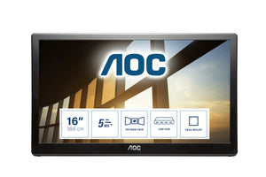 AOC I1659FWUX - LED monitor - Full HD (1080p) - 16